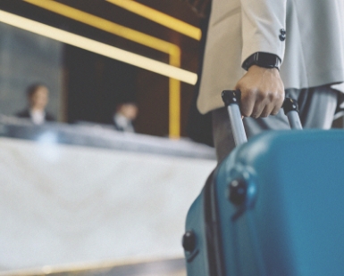 ホテルに訪れるインバウンド観光客